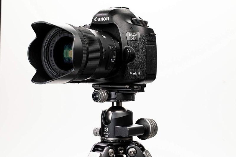 Benro ArcaSmart70 Dual Function QR Plate â€“ Arca-Swiss and Manfrotto RC2 Compatible 70mm Quick Release Plate with Built-in Smartphone Clamp for Cameras, Phones & Content Creation - Image 3